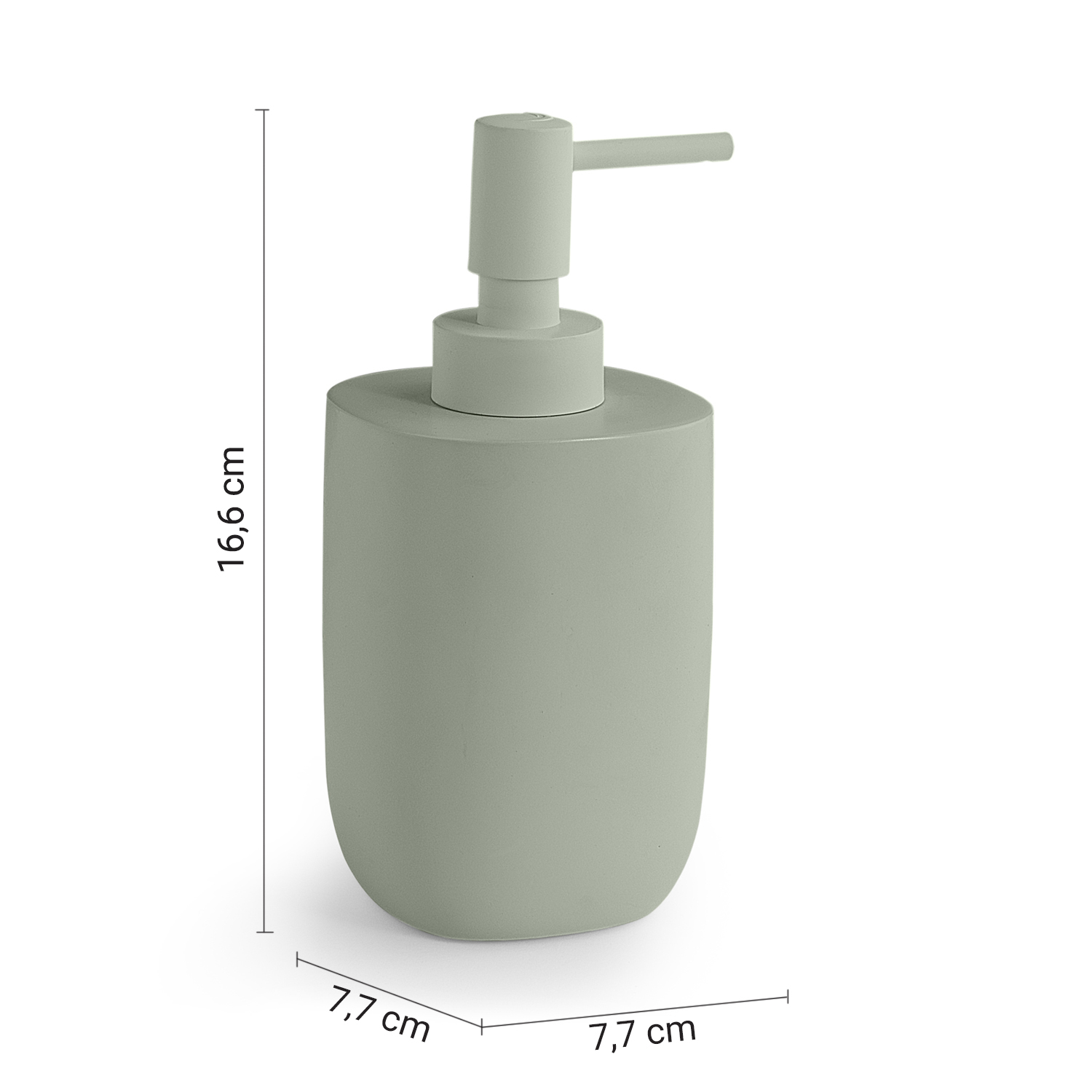 gedy-ylenia-distributeur-savon-vert-sauge-mat image 2