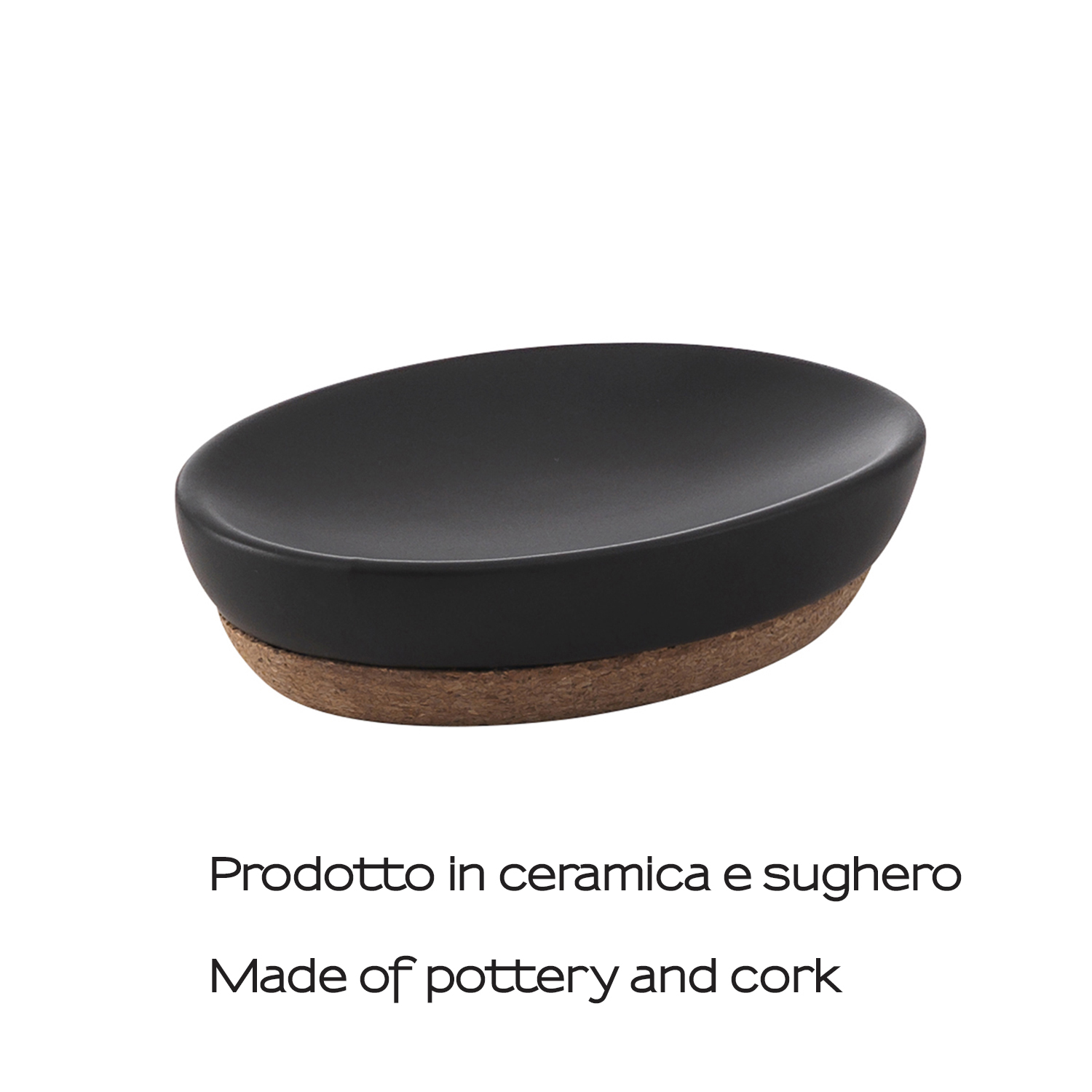 gedy-ilary-porte-savon-noir-mat-poser image 6