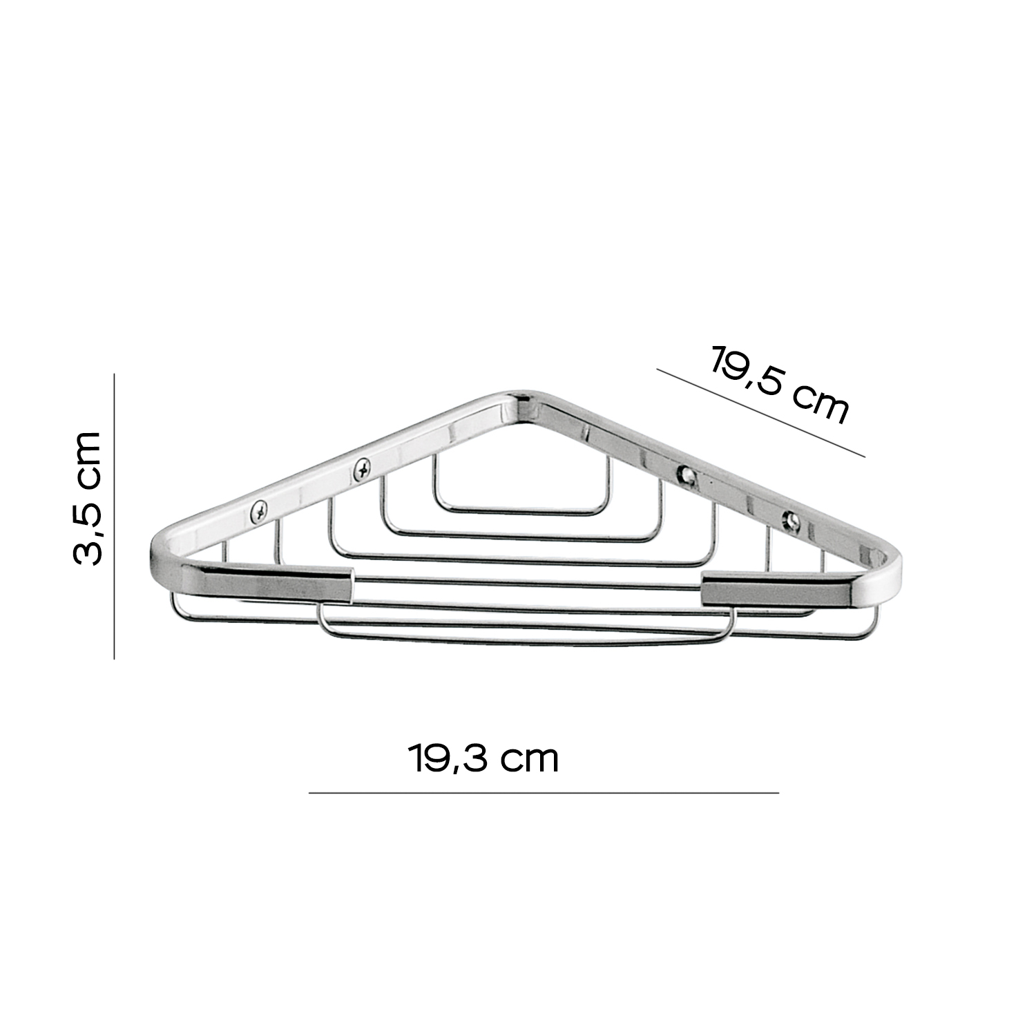 gedy-augustus-porte-objets-douche-angle-chrome-2 image 2