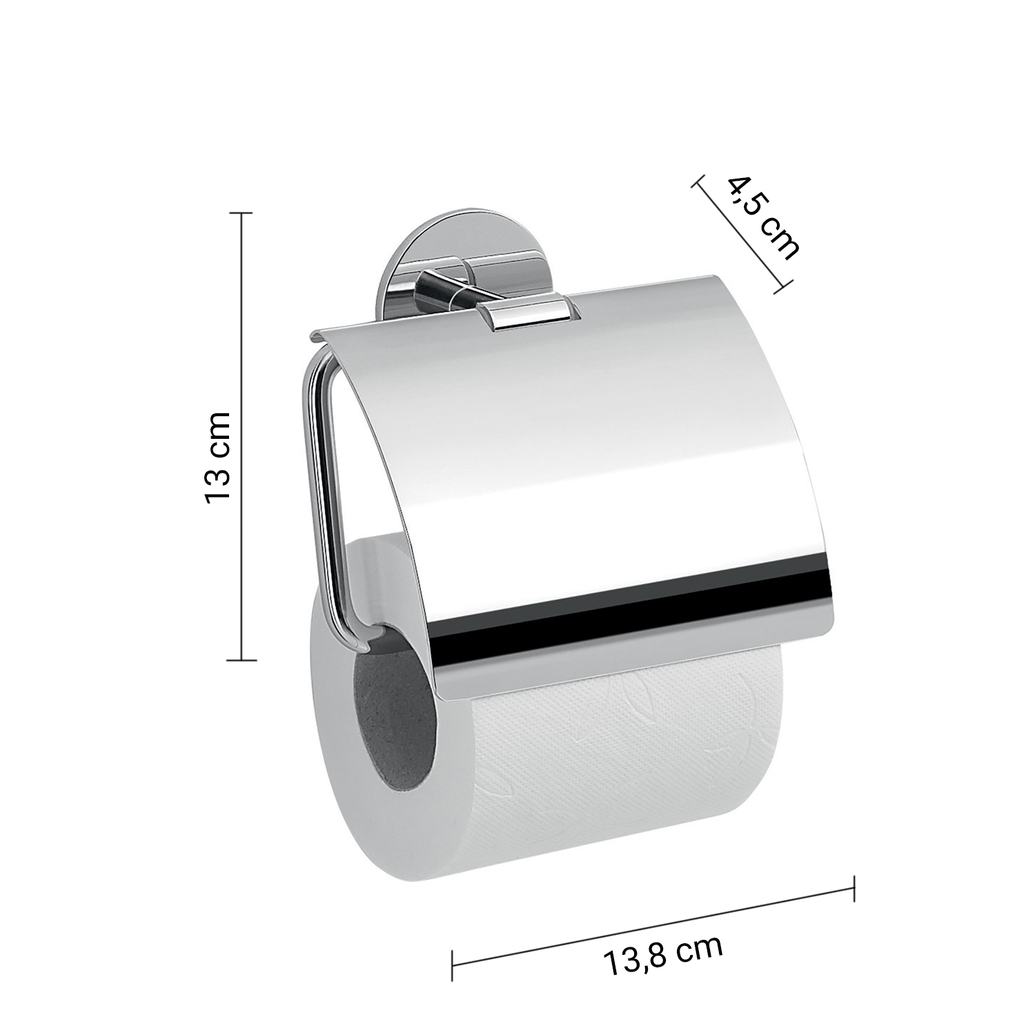 gedy-gea-porte-rouleau-wc-chrome-avec-couvercle image 2