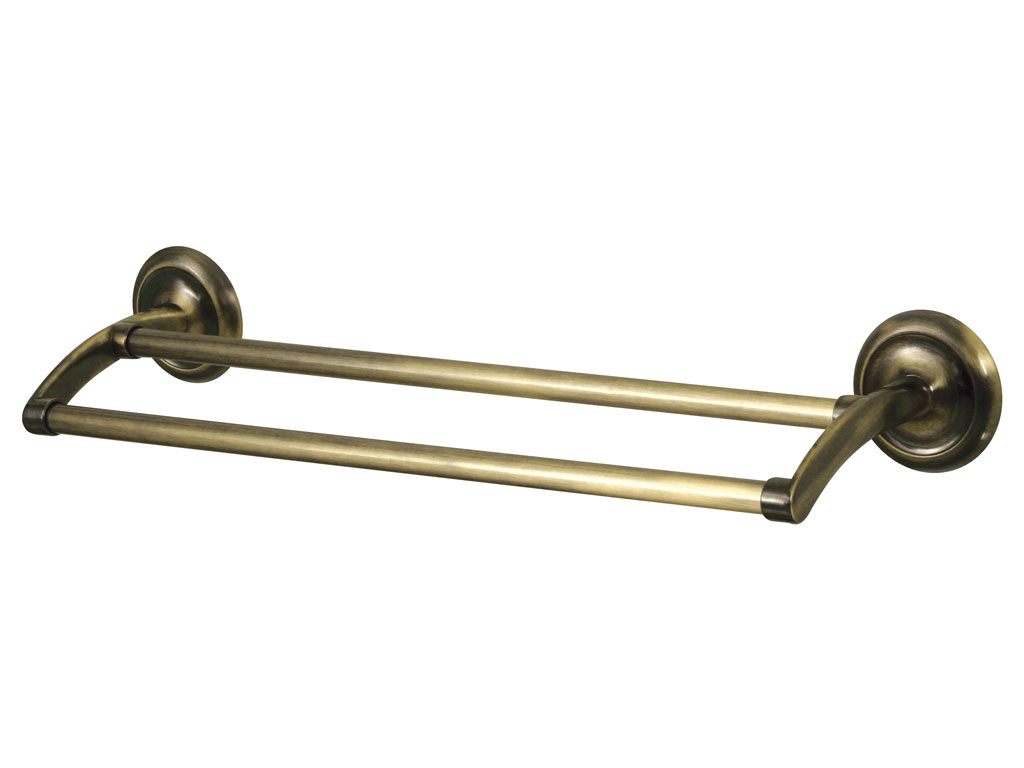 bisk-deco-double-barre-fixe-610-porte-serviette image 1