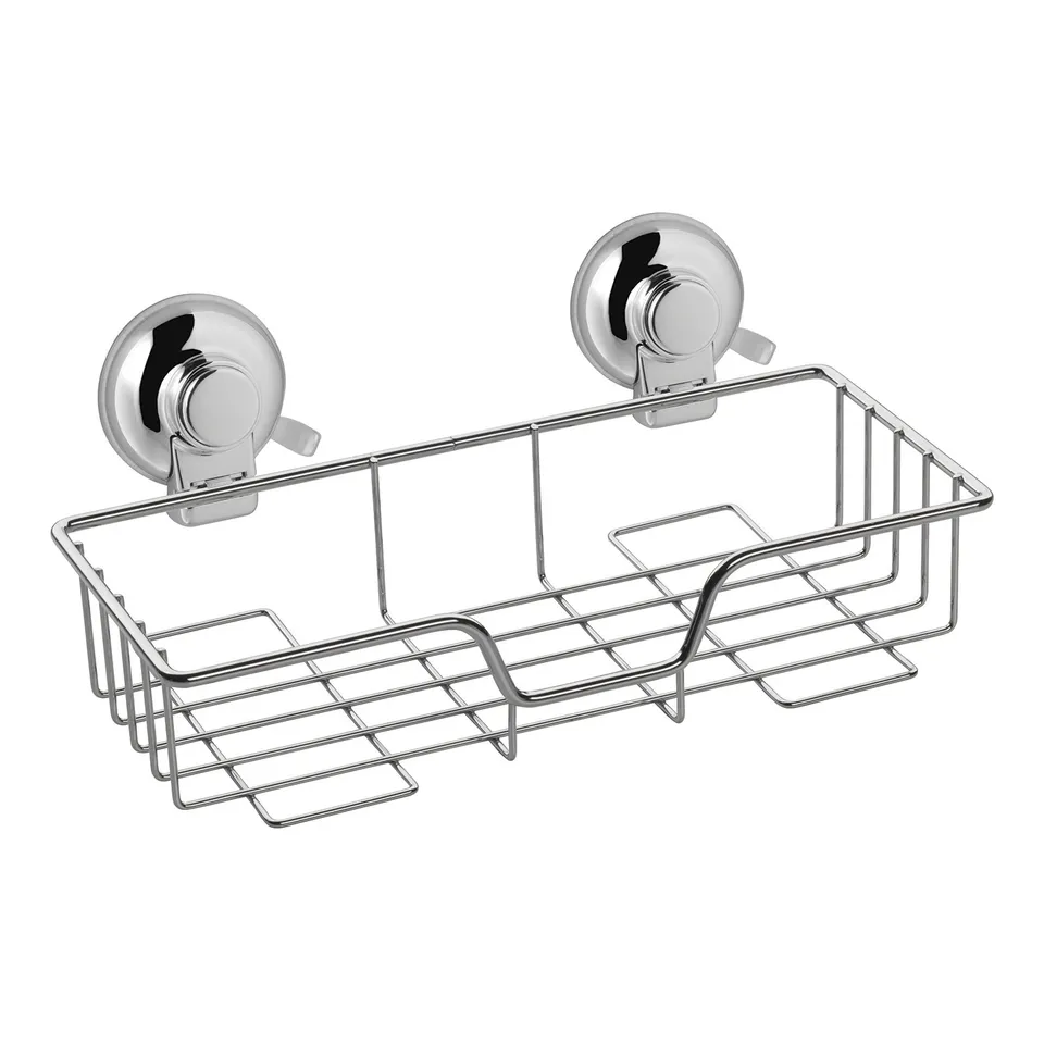 gedy-hot-panier-de-douche-fil-rectangulaire-chrome image 1