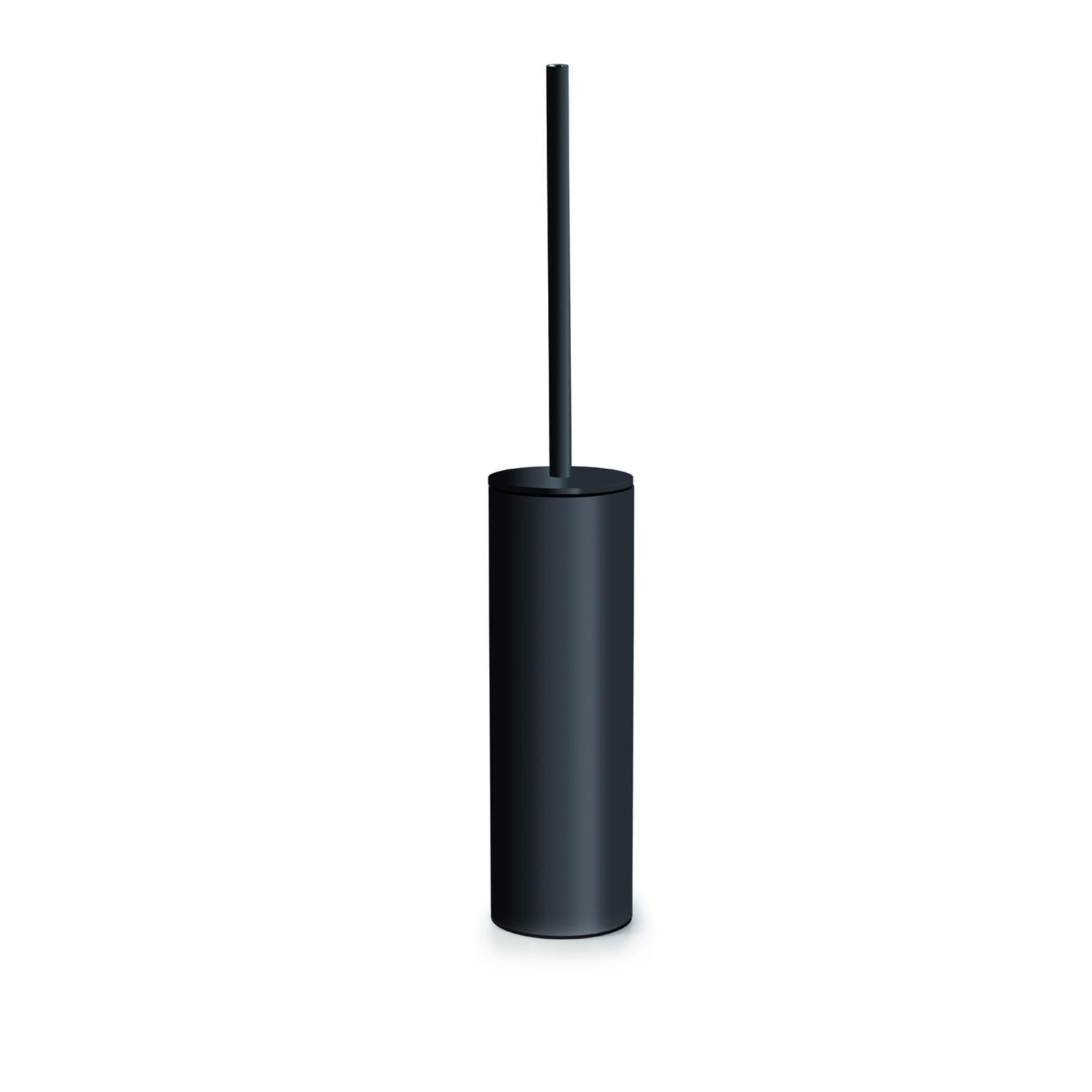 gedy-elettra-porte-brosse-wc-gun-metal-poser image 1
