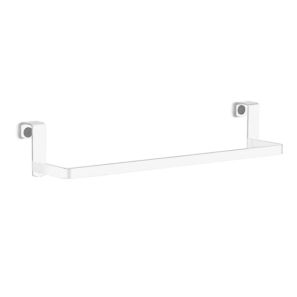 gedy-tosca-porte-serviettes-dessus-de-porte-blanc image 1