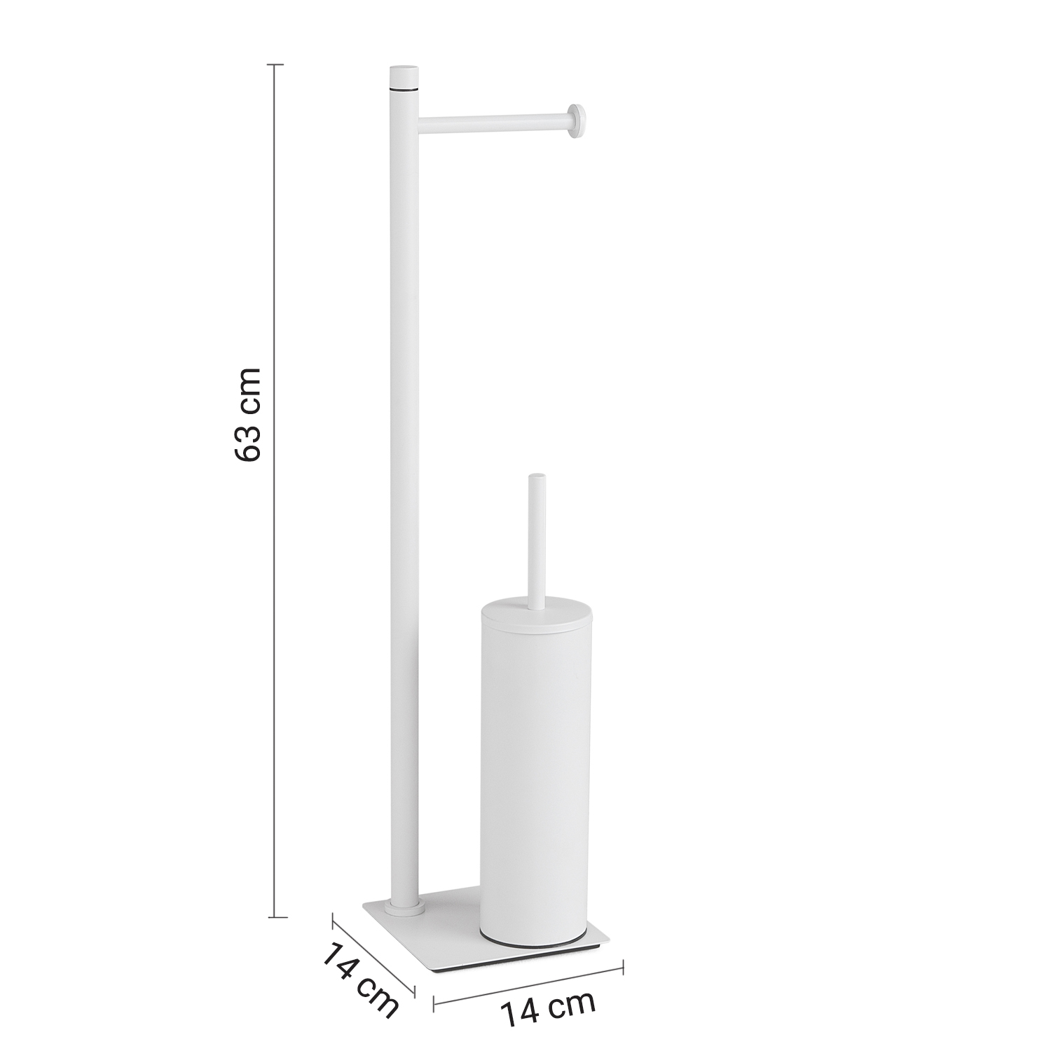 gedy-trilly-ensemble-wc-blanc-mat-papier-balai image 2