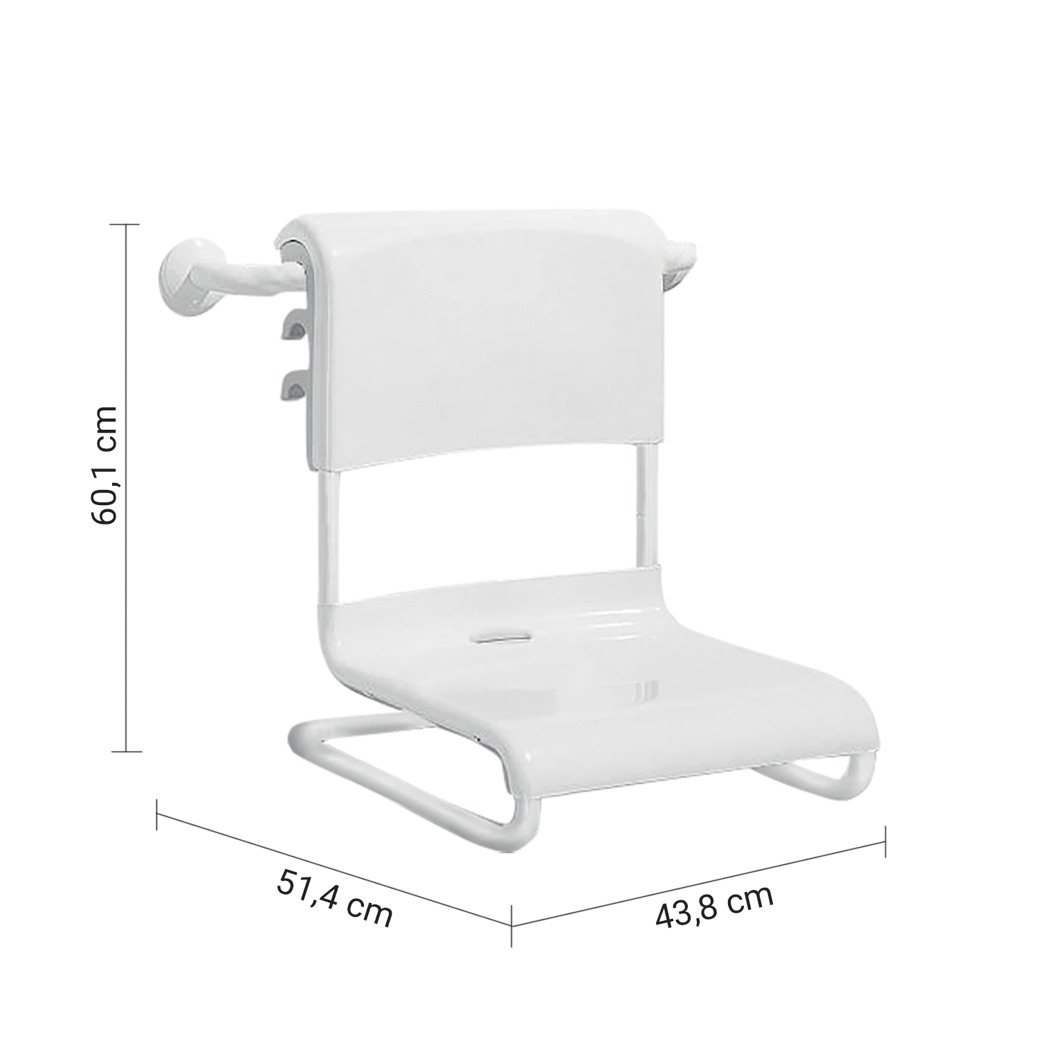 gedy-sicura-si-ge-de-douche-assise-lisse image 2