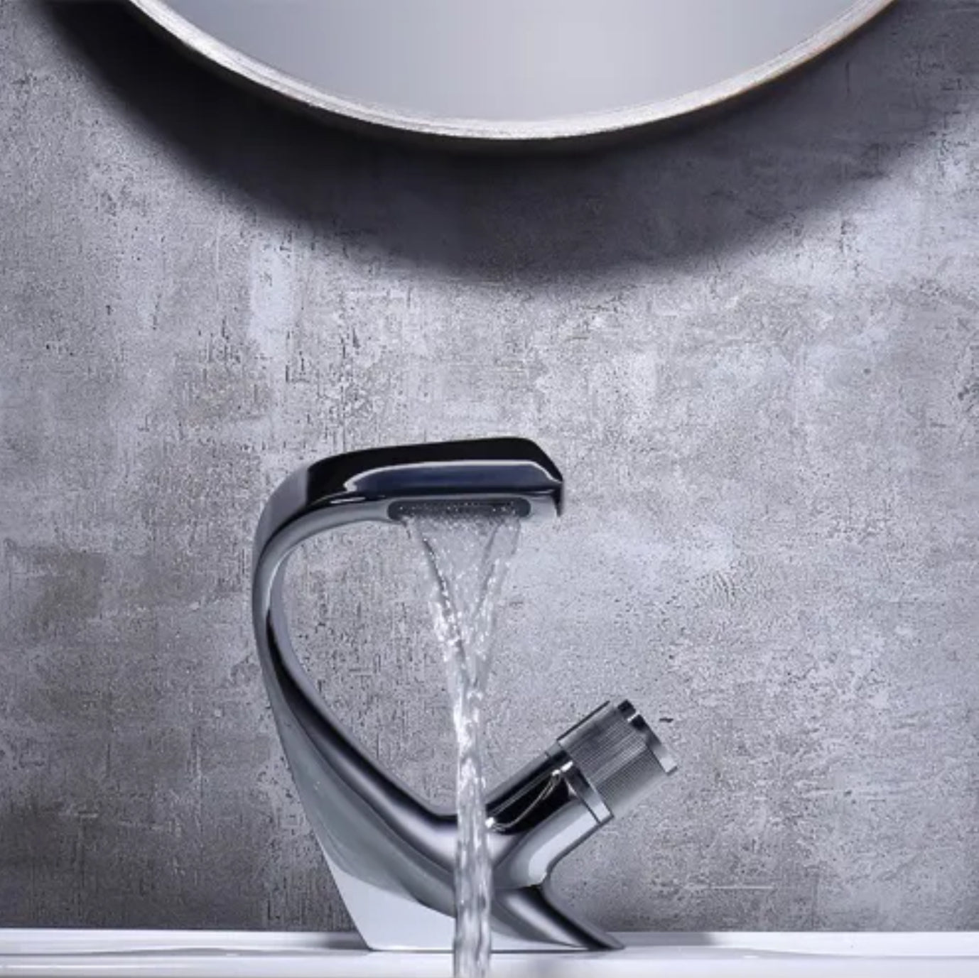 hudor-rymanthe-80115-robinet-lavabo-chrom-bec-cascade image 5