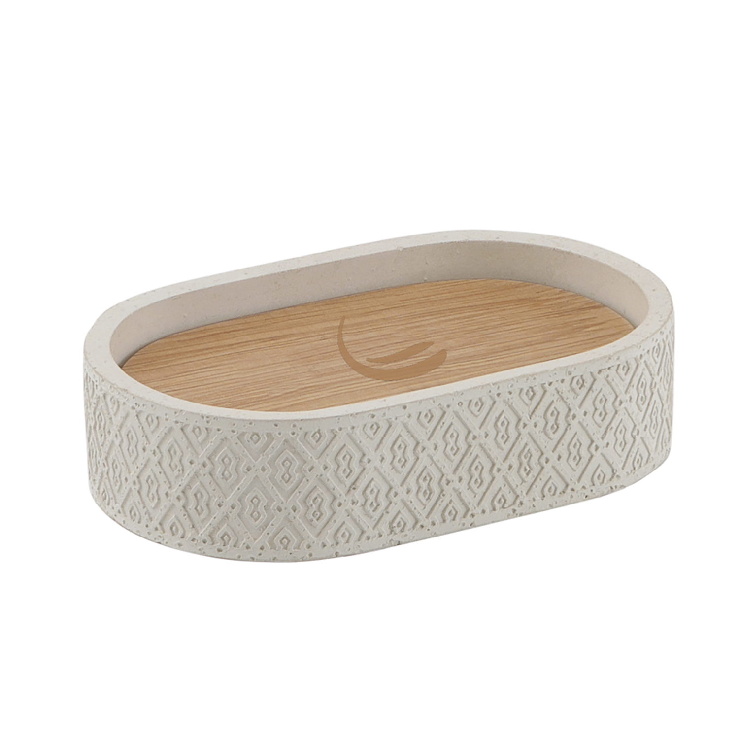 gedy-bamboom-afrodite-porte-savon-gris image 8