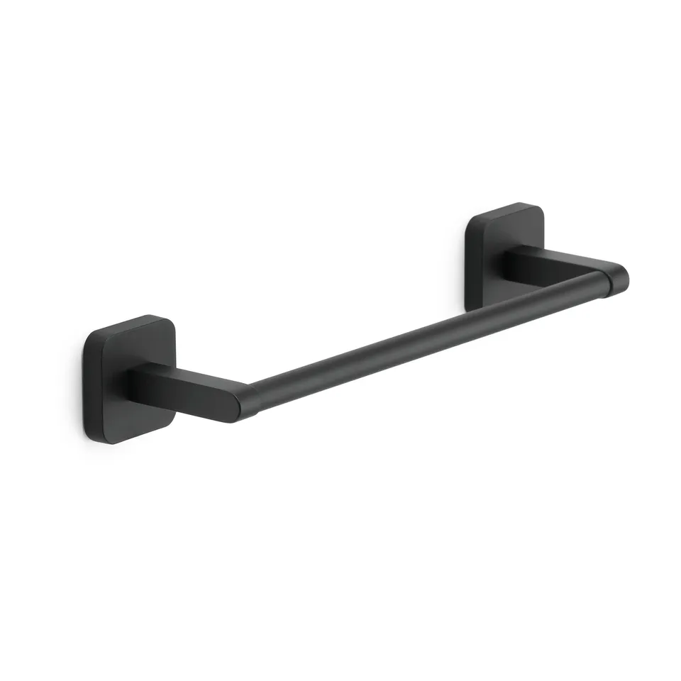 gedy-tonga-porte-serviette-30-cm-noir-mat image 1