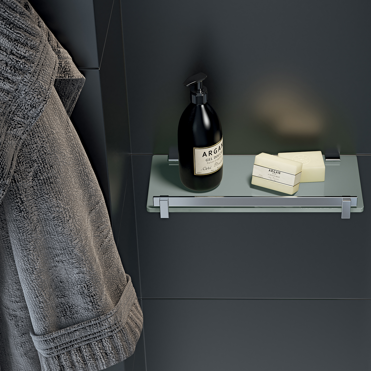 gedy-cloud-ensemble-accessoires-douche-bross image 3