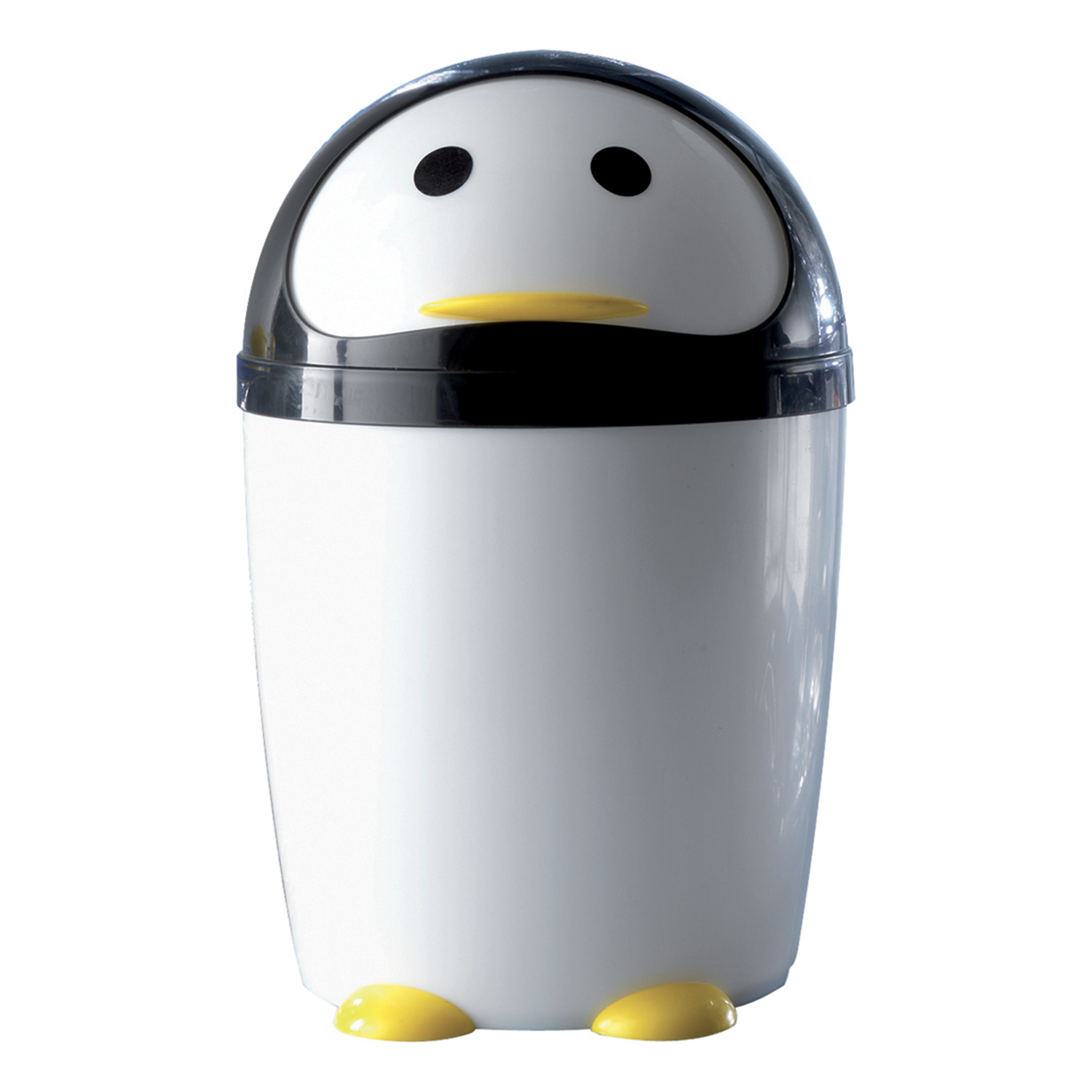 gedy-peng-poubelle-blanc-noir image 1