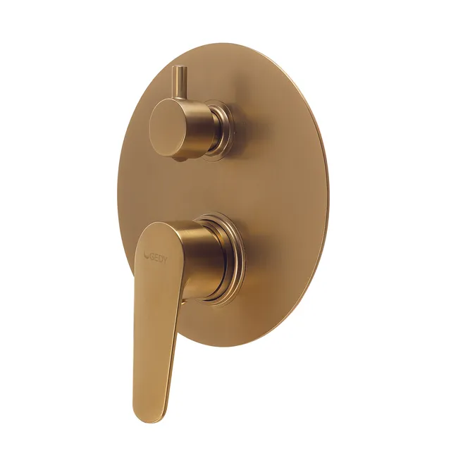 gedy-como-mitigeur-douche-encastr-inverseur-or-mat image 1
