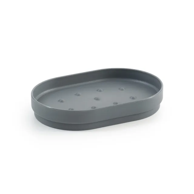 gedy-sharon-porte-savon-gris-mat-poser image 1