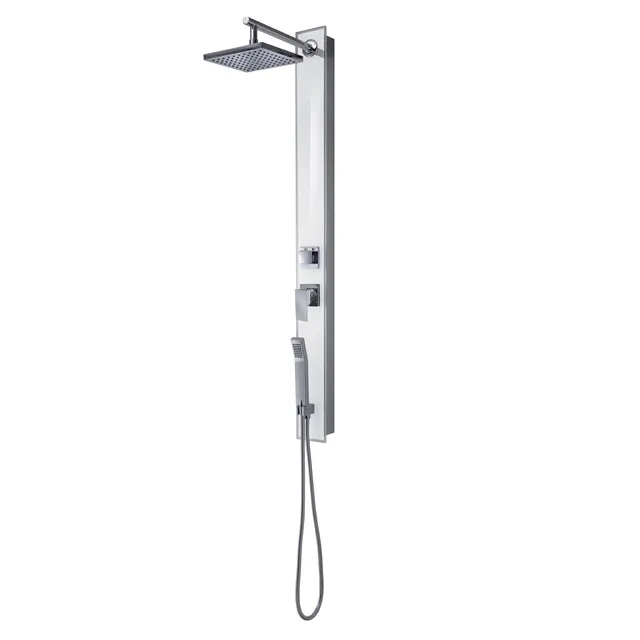 gedy-style-01-panneau-de-douche-verre-tremp-blanc image 1