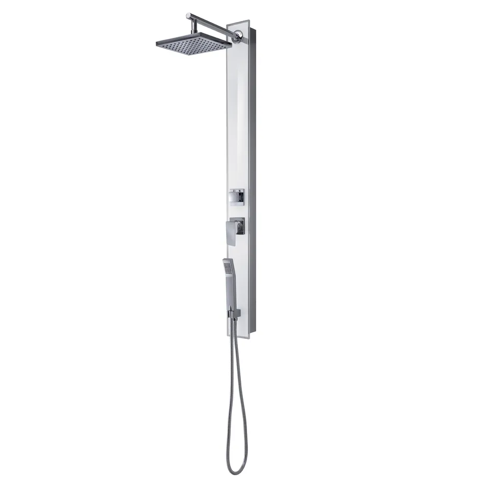 gedy-style-01-panneau-de-douche-verre-tremp-blanc image 1