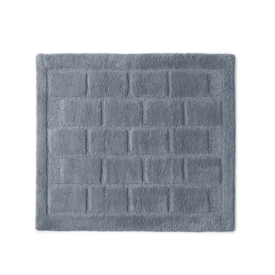 gedy-tile-tapis-de-bain-gris-50x50-antid-rapant image 1