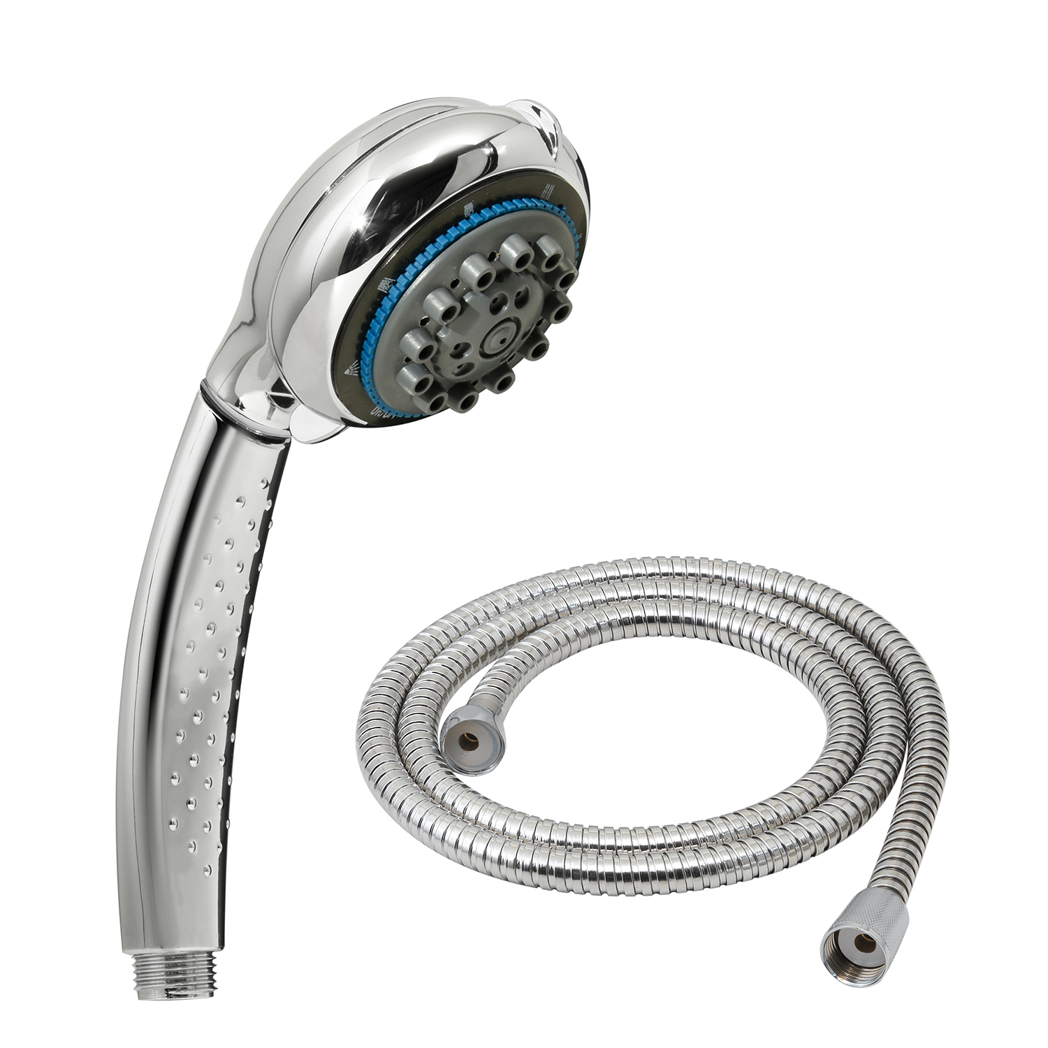 gedy-kit-de-douche-douchette-8-jets-chrome image 1