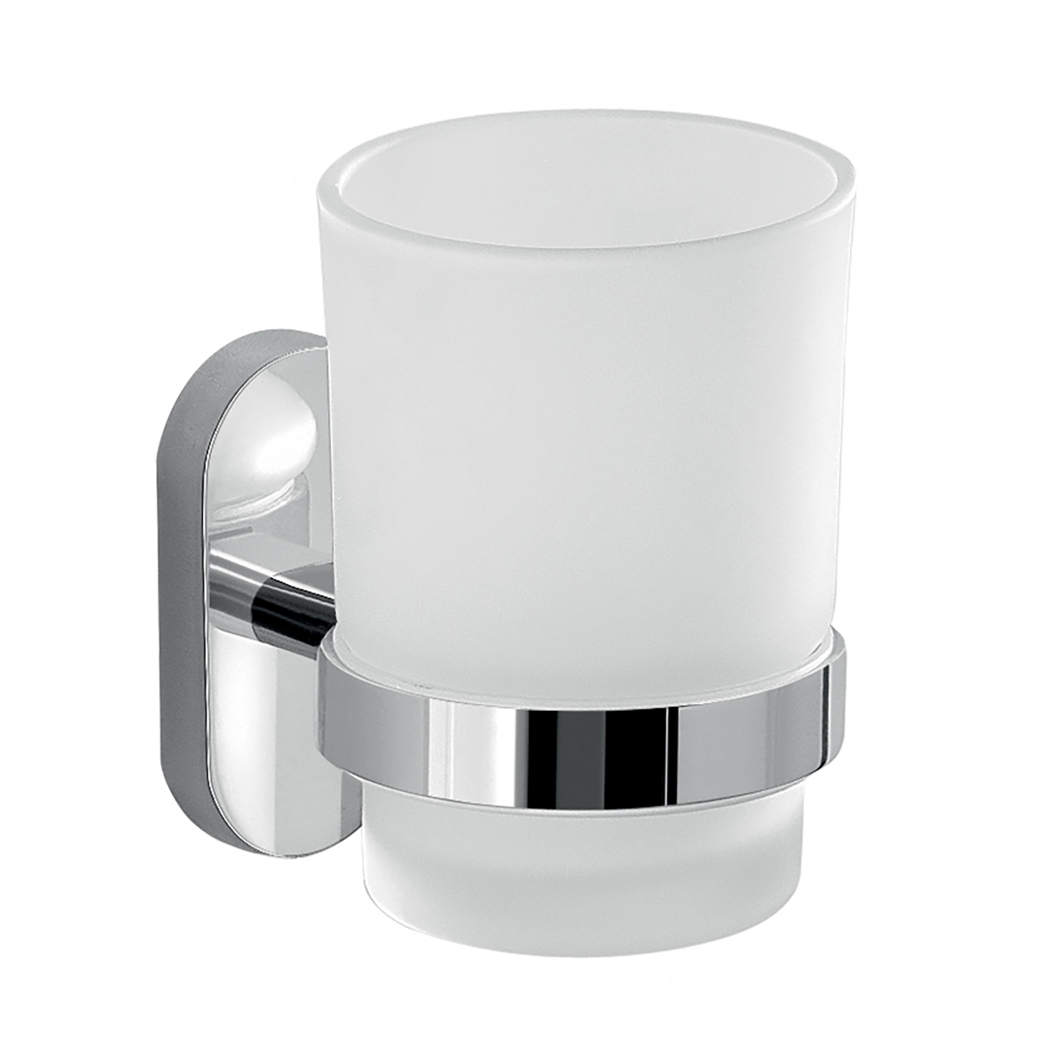 gedy-febo-porte-brosses-dents-chrome-poser image 1