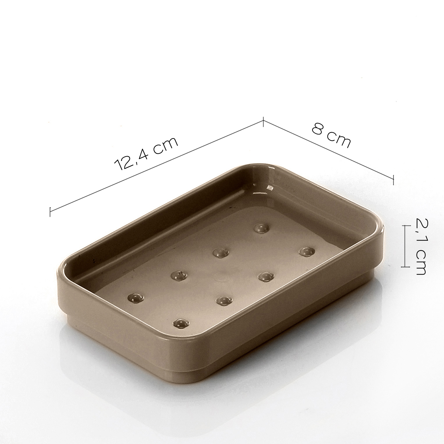 gedy-seventy-porte-savon-gris-tourterelle-poser image 2