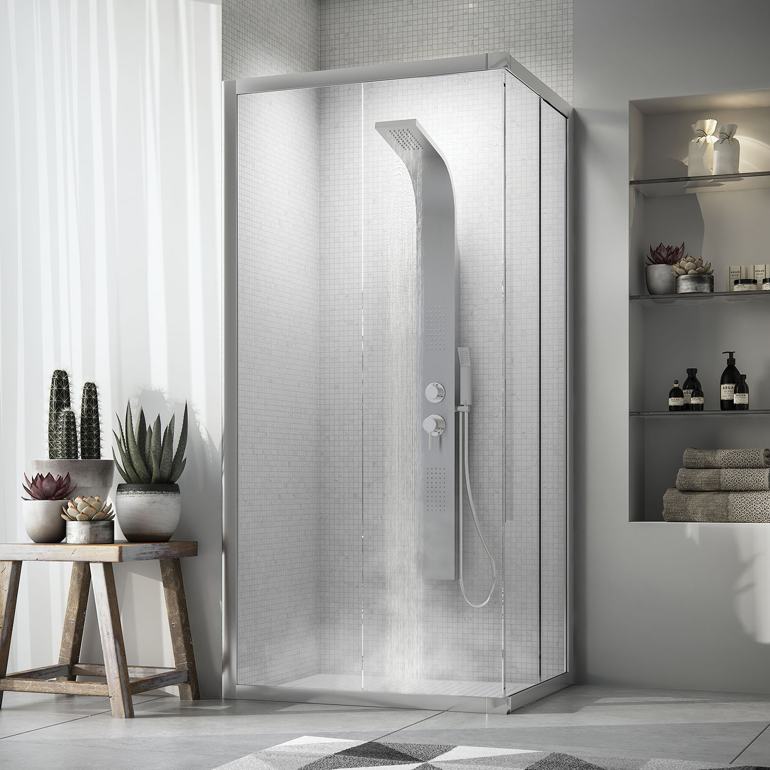 gedy-massage-1-panneau-douche-inox-multifonction image 3