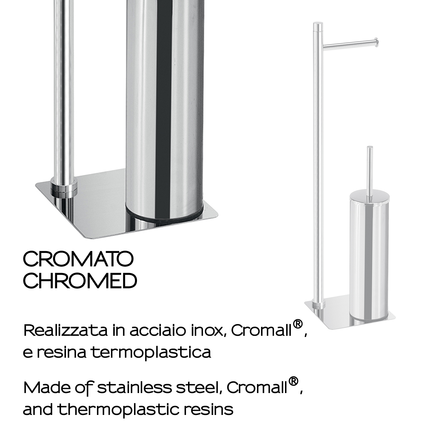 gedy-trilly-ensemble-porte-papier-et-porte-brosse-wc-chrome image 3