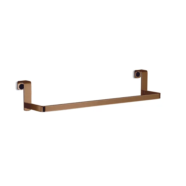gedy-tosca-porte-serviettes-or-rose-dessus-de-porte image 1