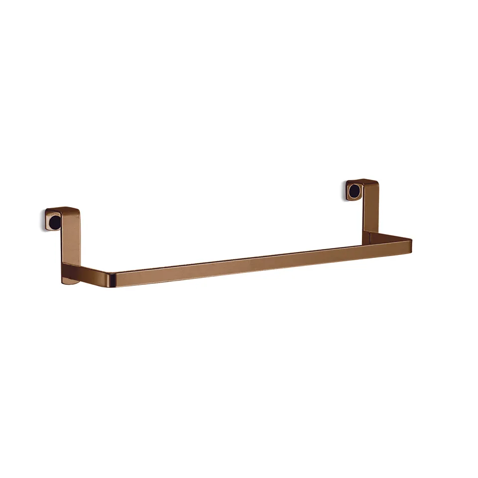 gedy-tosca-porte-serviettes-or-rose-dessus-de-porte image 1