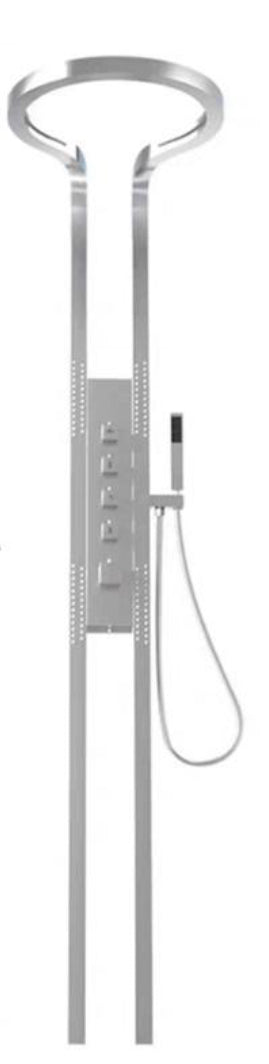 hudor-rymanthe-0005-colonne-douche-chrom-2200-mm image 5