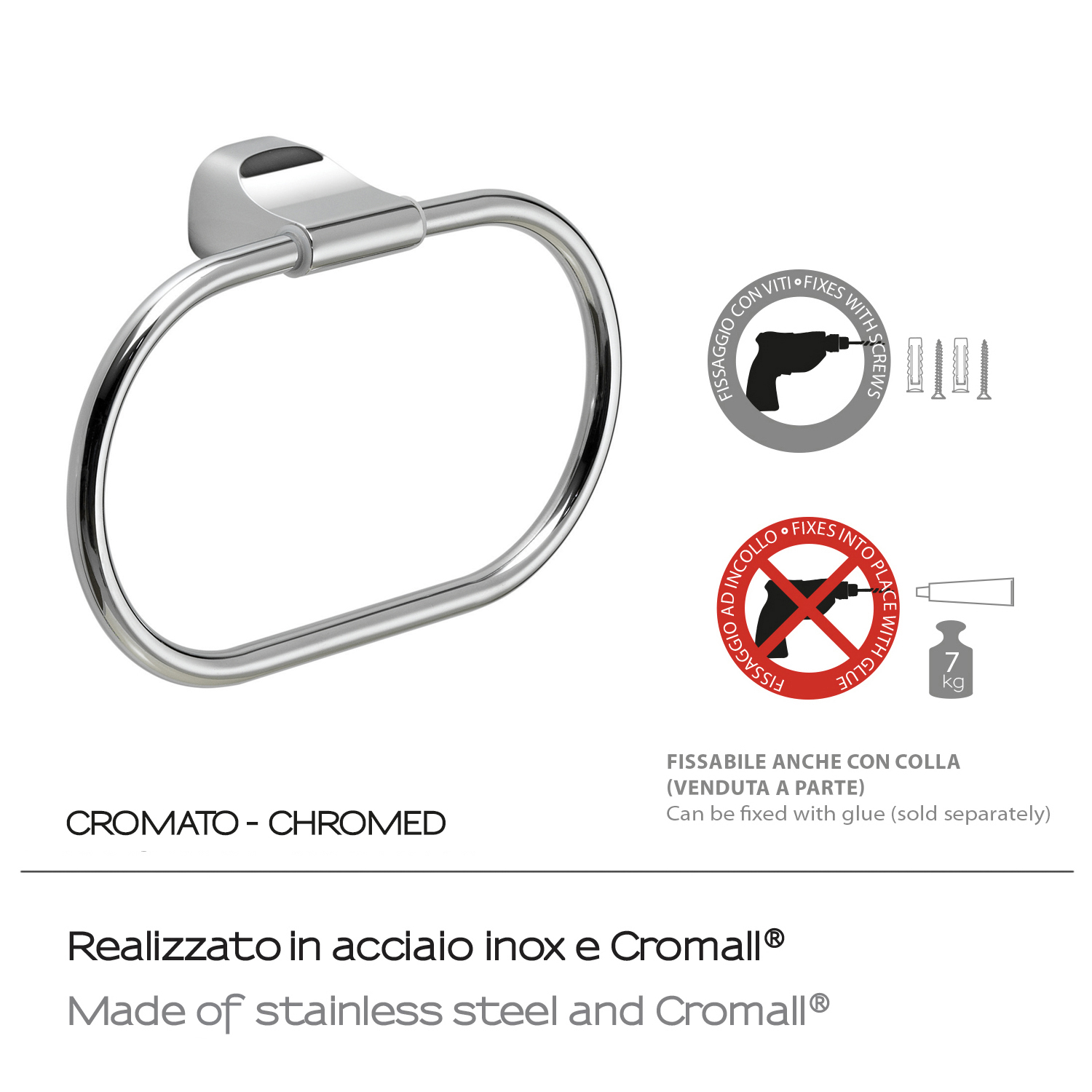 gedy-stelvio-anneau-porte-serviette-chrome image 4