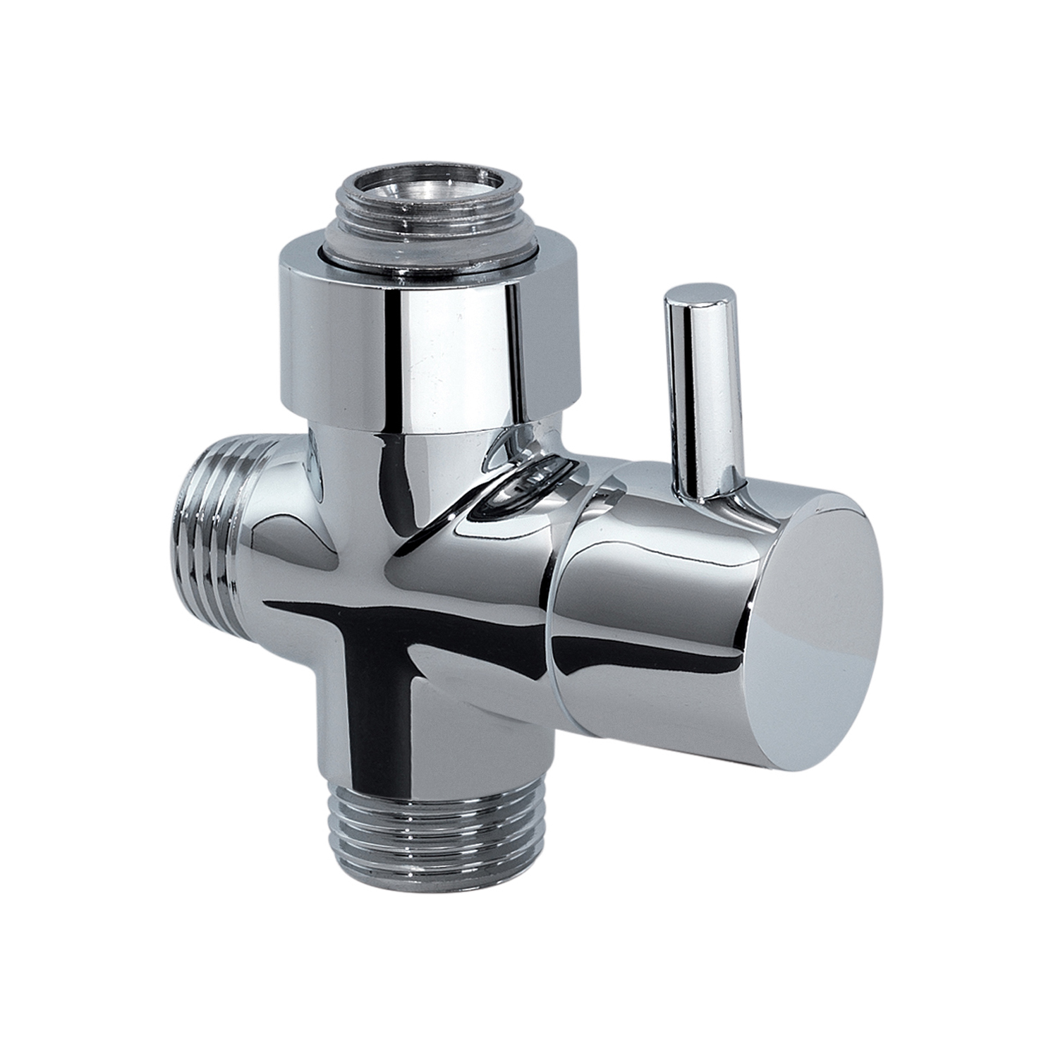 gedy-cross-easy-00-inverseur-eau-douche-chrome image 1