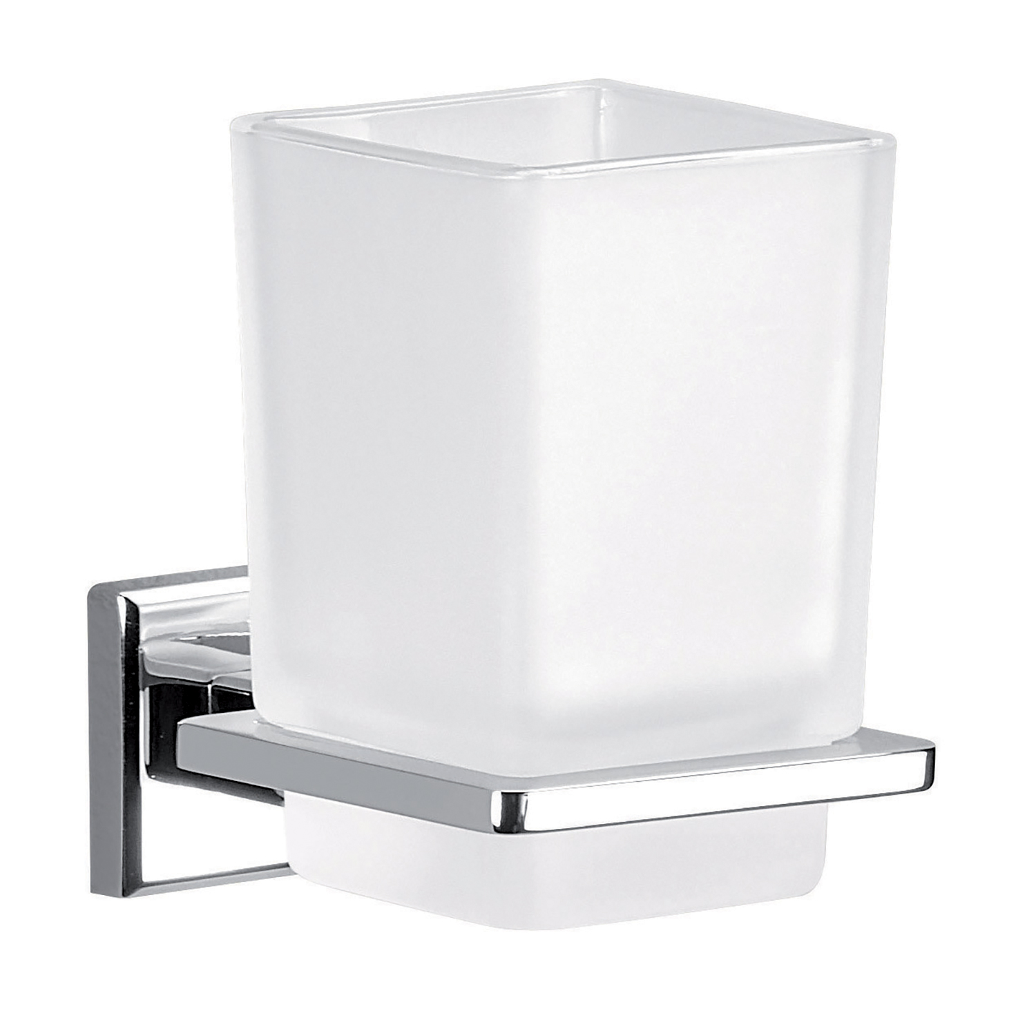 gedy-colorado-gobelet-porte-brosse-dents-chrome image 1