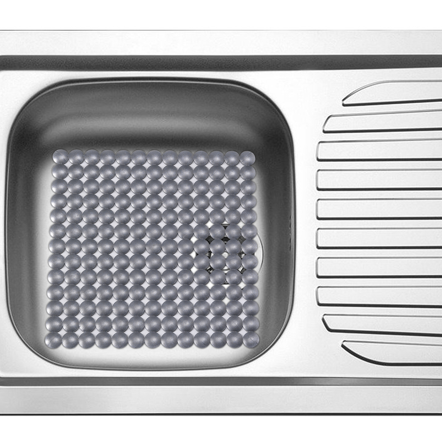 gedy-soap-tapis-antid-rapant-32-32-cm-argent image 4