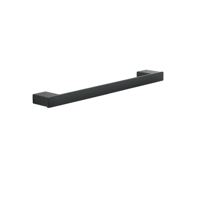 gedy-lounge-porte-serviettes-30-cm-noir-mat-fixer image 1