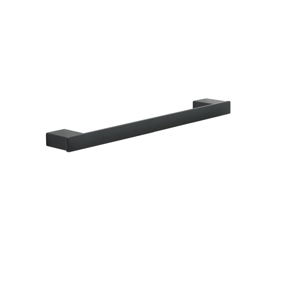 gedy-lounge-porte-serviettes-30-cm-noir-mat-fixer image 1