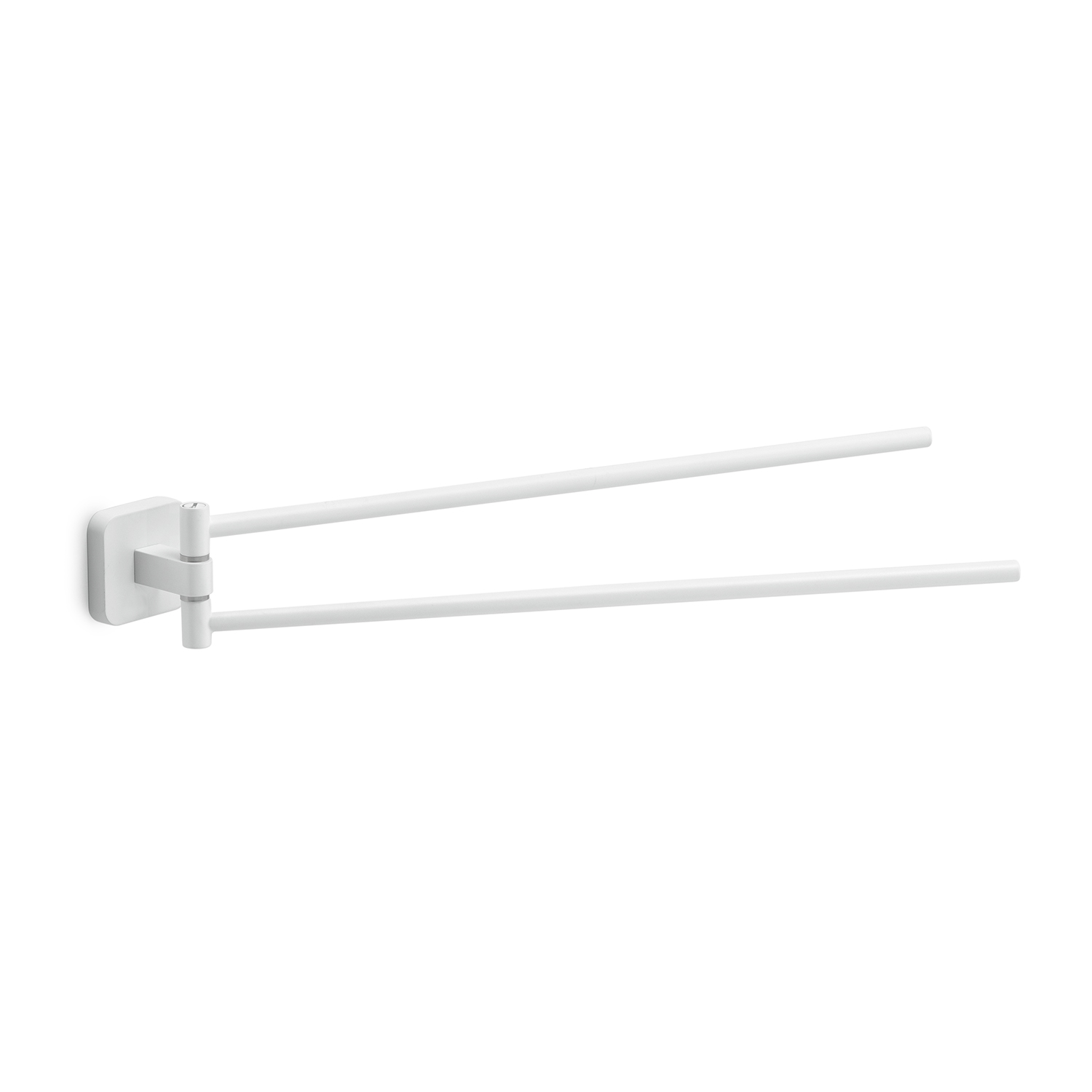 gedy-tonga-porte-serviettes-r-glable-blanc-mat image 1