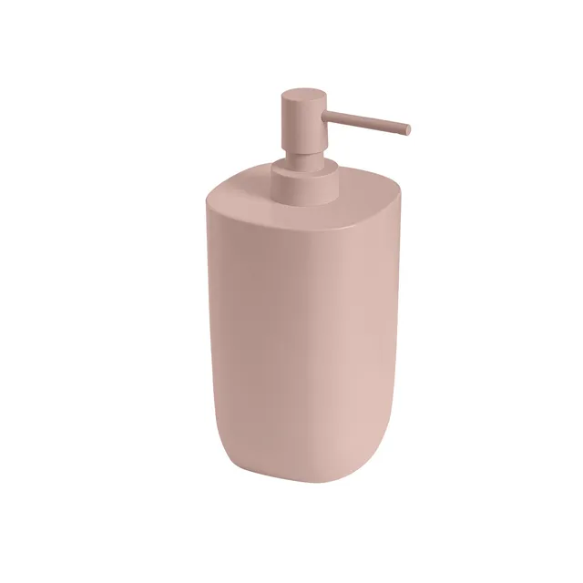 gedy-ylenia-distributeur-savon-poser-rose-mat image 1