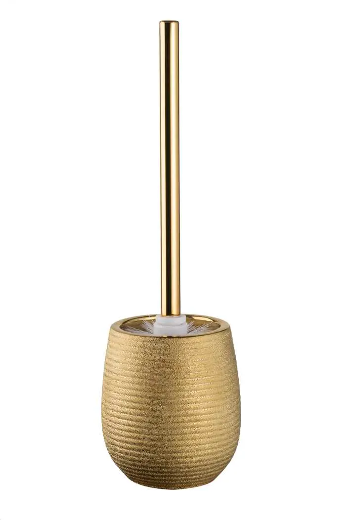 bisk-gold-brosse-wc-avec-pot-dor-poser image 1