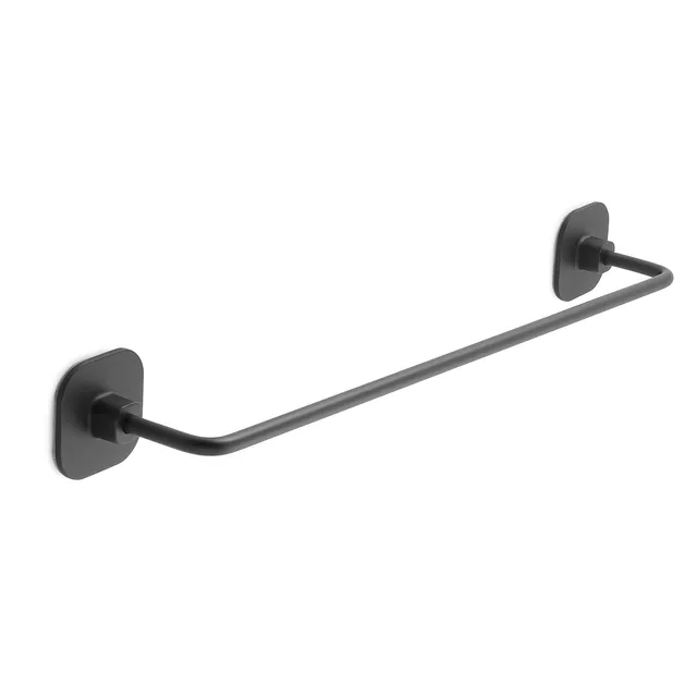 gedy-teide-barre-porte-serviette-45-cm-noir-mat image 1