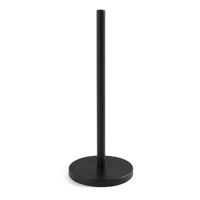 gedy-mago-porte-papier-wc-sur-pied-noir-mat image 1