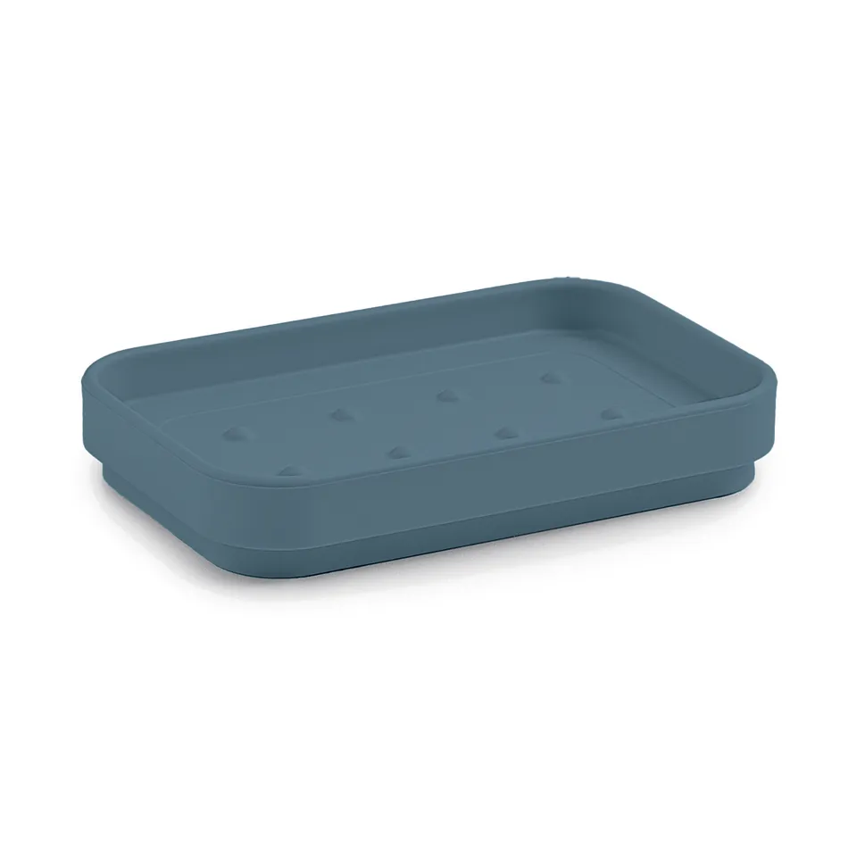 gedy-seventy-porte-savon-turquoise-mat-poser image 1