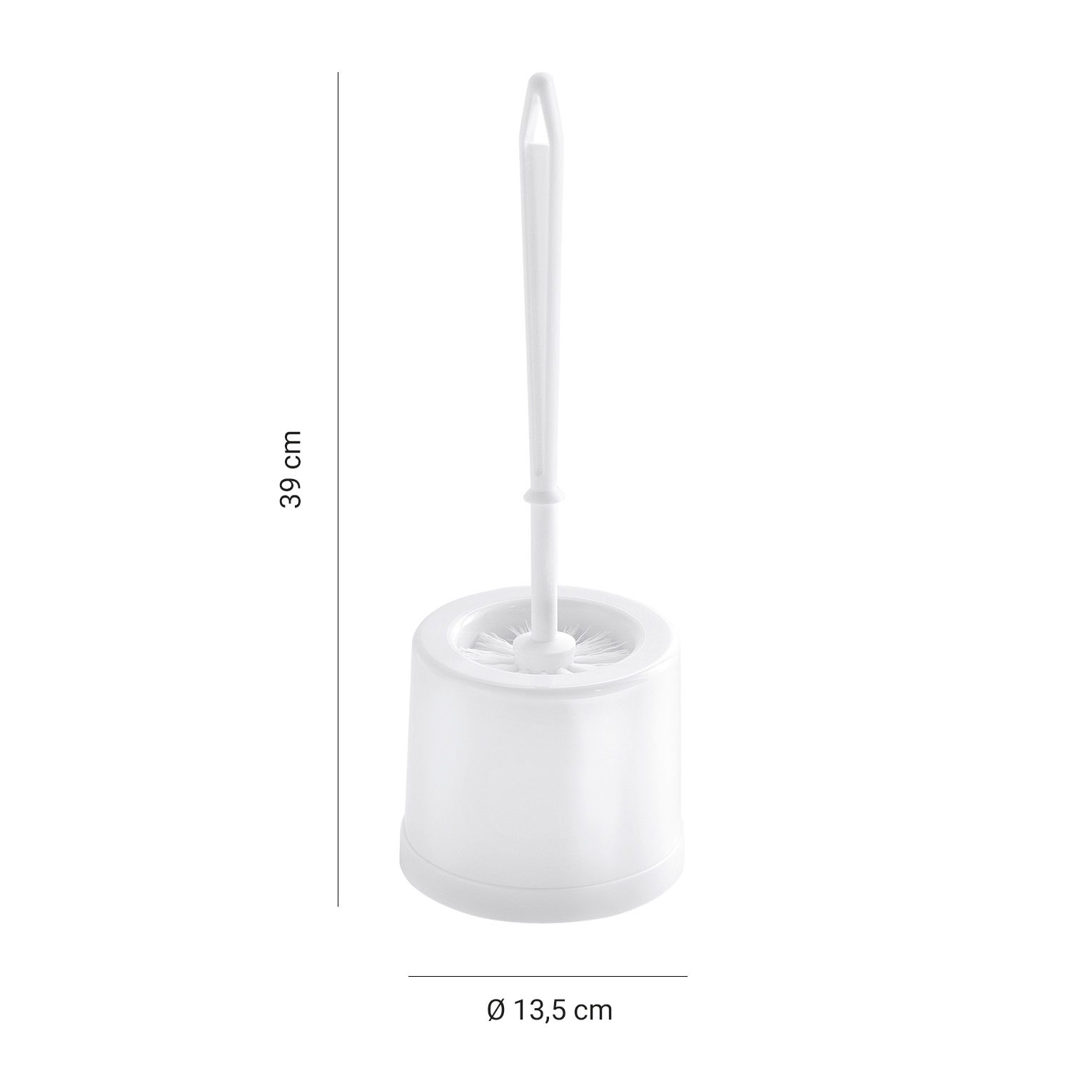 gedy-junior-porte-brosse-wc-blanc image 2