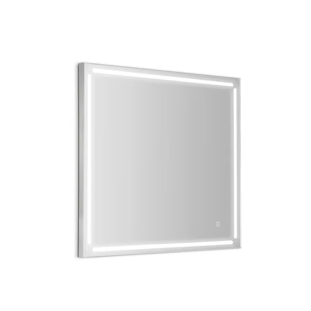 gedy-paul-miroir-80x80-cadre-bross image 1