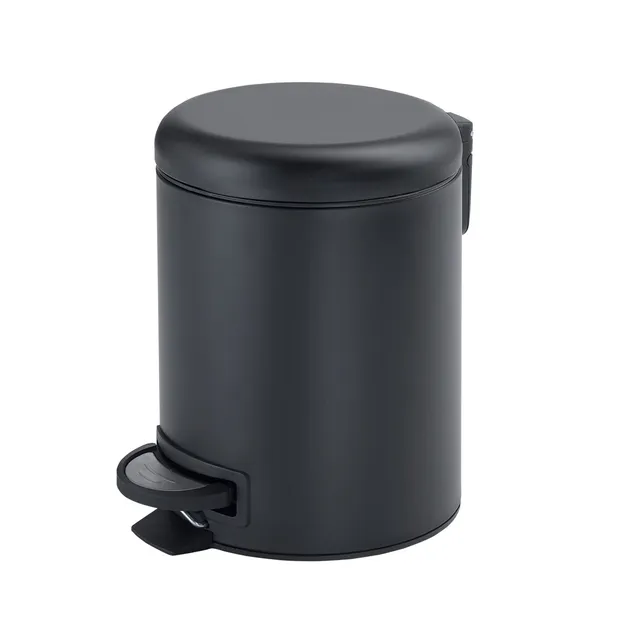 gedy-potty-poubelle-salle-de-bain-noir-mat image 1
