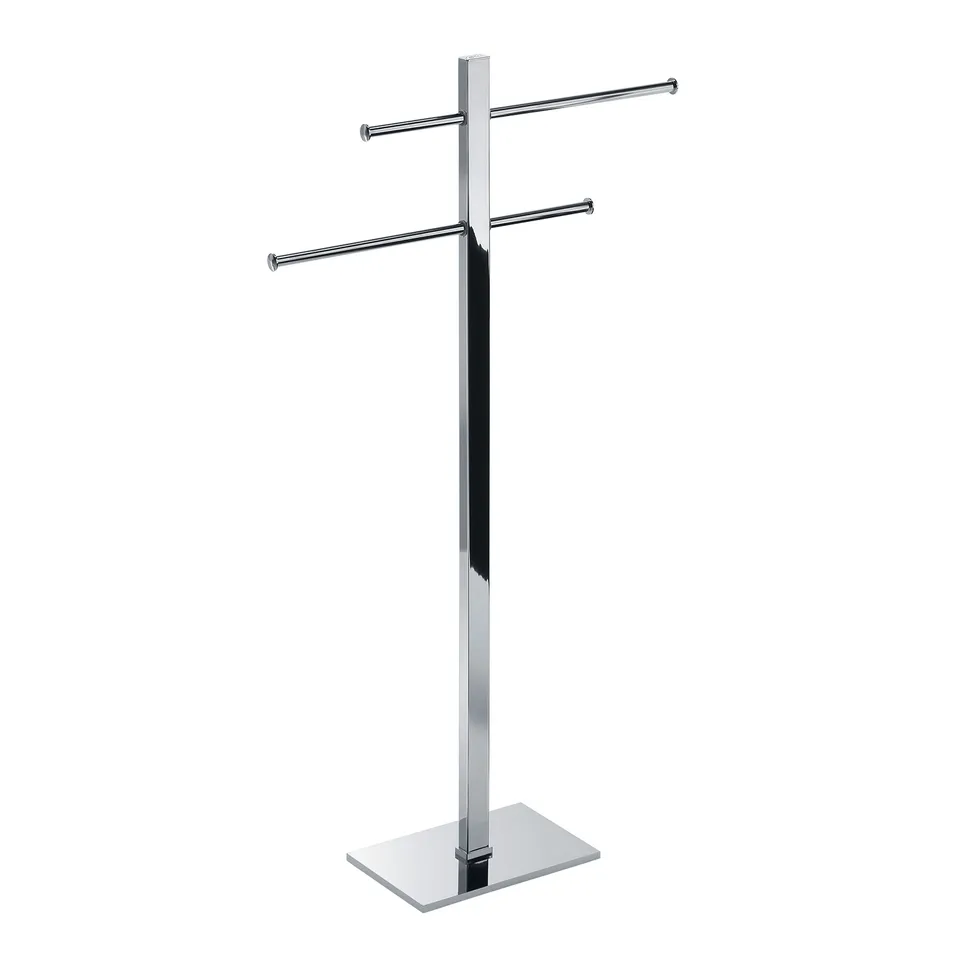 gedy-tobia-porte-serviettes-sur-pied-chrome image 1