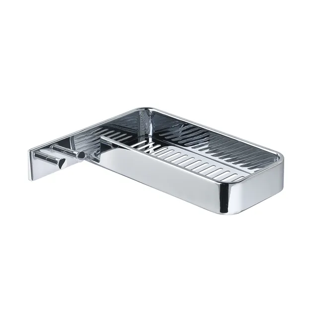 gedy-il-giglio-porte-objets-douche-rectangulaire-chrome image 1