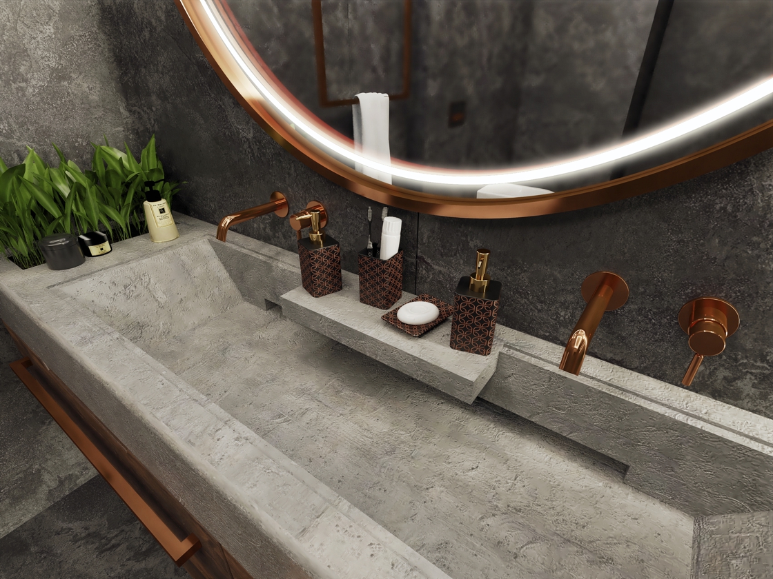 bisk-glossy-gobelet-salle-de-bain-verre-dents image 3