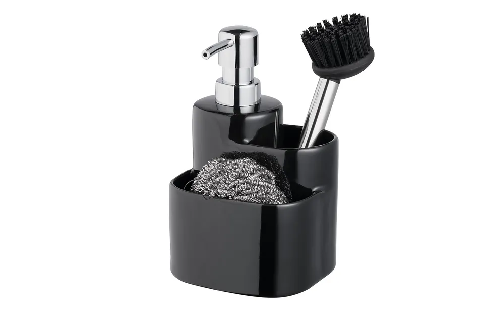 bisk-accessoire-salle-de-bain-compl-mentaire-blanc-verre image 1