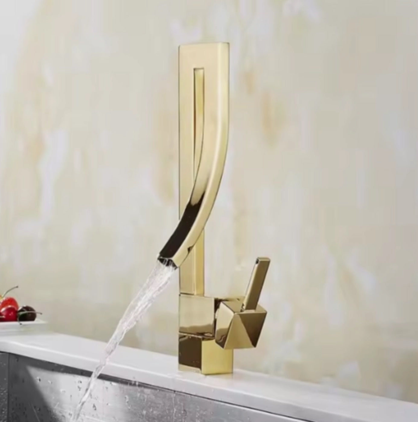 hudor-halys-robinet-lavabo-dor-bross-monobloc-laiton image 4