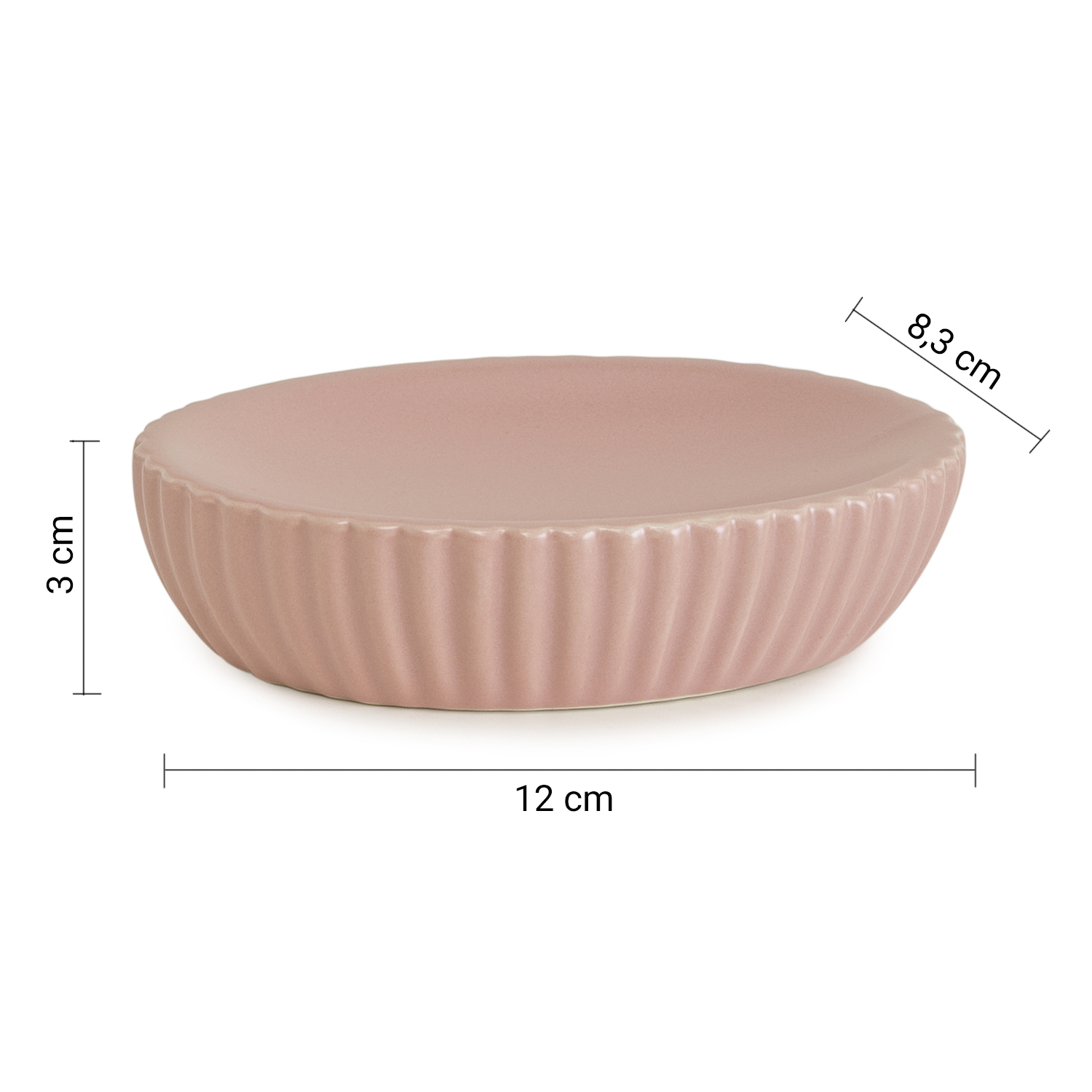 gedy-marika-porte-savon-rose-poser image 2