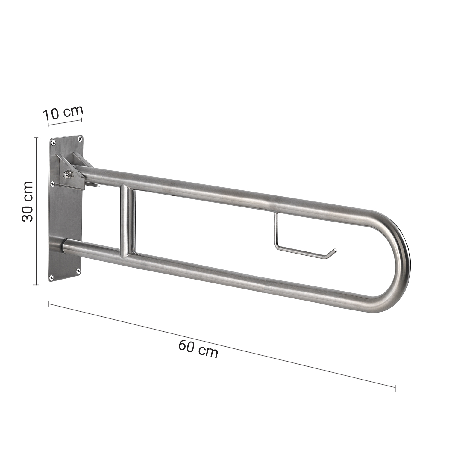 gedy-contract-snug-barre-d-appui-repliable-porte-rouleau image 2